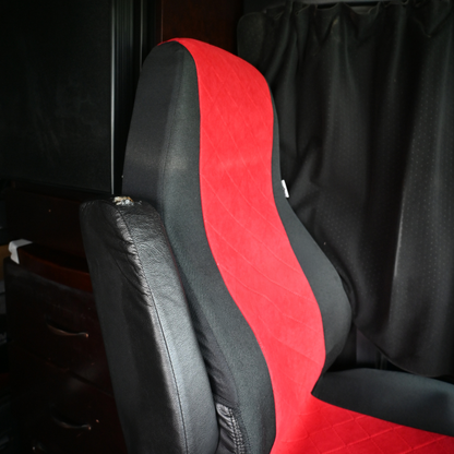 Seat Cover Basic fits VOLVO vnl, vnm (2004-2018) RED