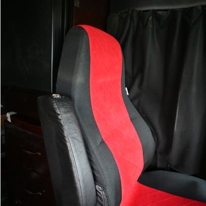 Seat Cover Basic fits VOLVO vnl, vnm (2004-2018) RED