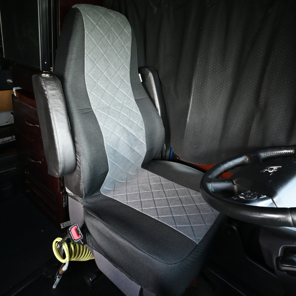 Seat Cover Basic fits VOLVO vnl, vnm (2004-2018) GRAY