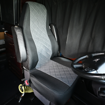Seat Cover Basic fits VOLVO vnl, vnm (2004-2018) GRAY
