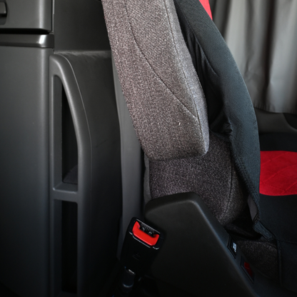 Seat Cover Basic fits VOLVO VNL, VNR, VNX, VHD, VAH (2019 - 2024) - RED