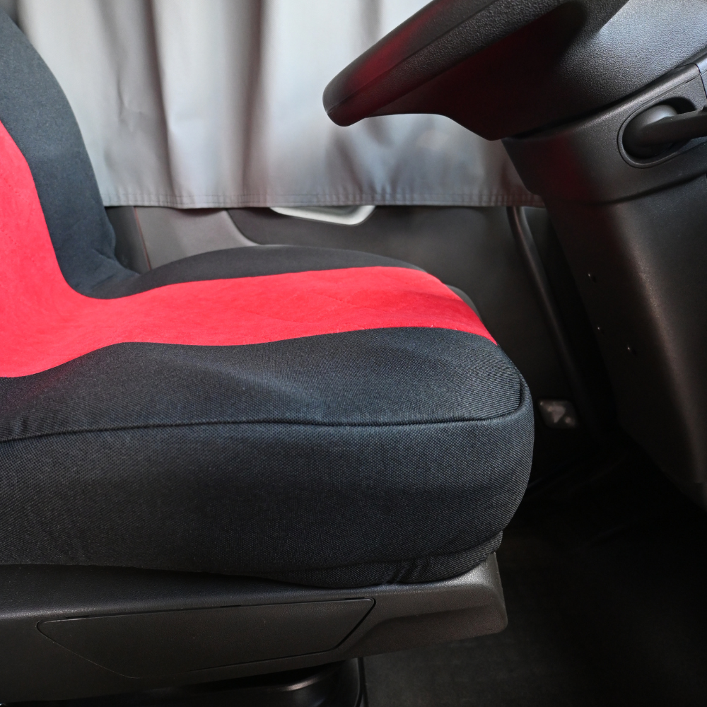 Seat Cover Basic fits VOLVO VNL, VNR, VNX, VHD, VAH (2019 - 2024) - RED