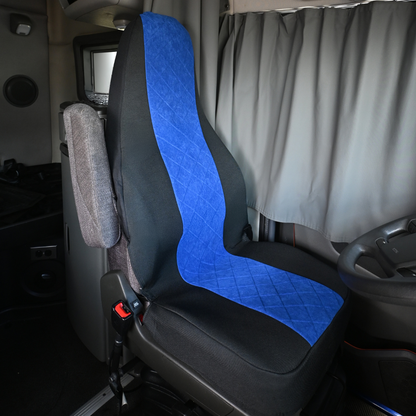 Seat Cover Basic fits VOLVO VNL, VNR, VNX, VHD, VAH (2019 - 2024) - BLUE