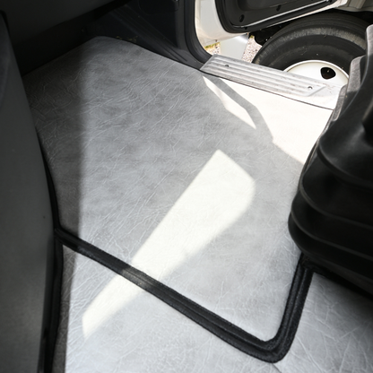 Floor mats fits FREIGHTLINER CASCADIA 116, 126 (2018-current) truck floor mats Prestige-Line GRAY