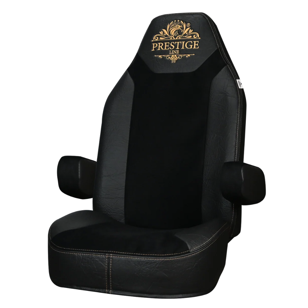 MACK ANTHEM, pinacle, granite, 2019-current truck seat cover Prestige-Line BLACK