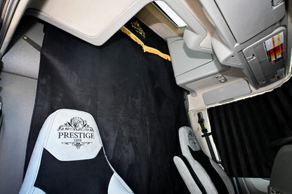 VOLVO vnl 660, 670, 780, 860 truck sleeper curtains Prestige-Line BLACK ALFA-WAYS LLC