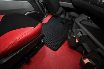 VOLVO vnl 760 740, 2019 - current truck floor mats Prestige-Line RED ALFA-WAYS LLC