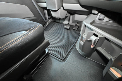 VOLVO vnl 760 740, 2019 - current truck floor mats Prestige-Line BLACK ALFA-WAYS LLC