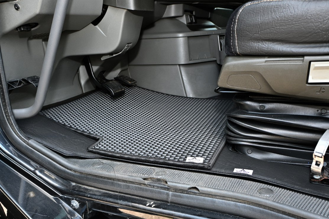 VOLVO vnl 760 740, 2019 - current truck floor mats Prestige-Line BLACK ALFA-WAYS LLC