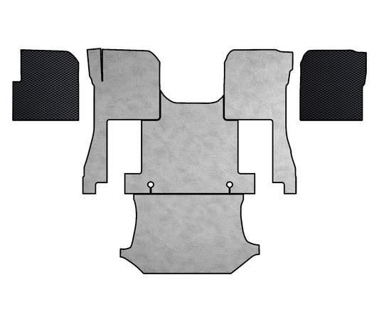 VOLVO vnl 760 740, 2019 - current truck floor mats Prestige-Line GRAY ALFA-WAYS LLC