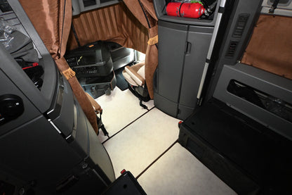 VOLVO vnl 860 2019 - current truck floor mats Prestige-Line BEIGE ALFA-WAYS LLC