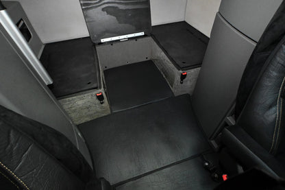 VOLVO vnl 860 2019 - current truck floor mats Prestige-Line BLACK ALFA-WAYS LLC