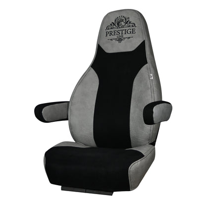 VOLVO vnl, vnr, vnx, vhd, vah 2019-current truck seat cover Prestige-Line GRAY ALFA-WAYS LLC