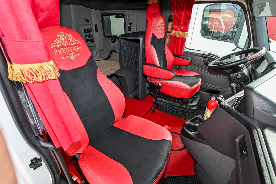 INTERNATIONAL LT RH PROSTAR truck seat cover Prestige-Line RED ALFA-WAYS LLC