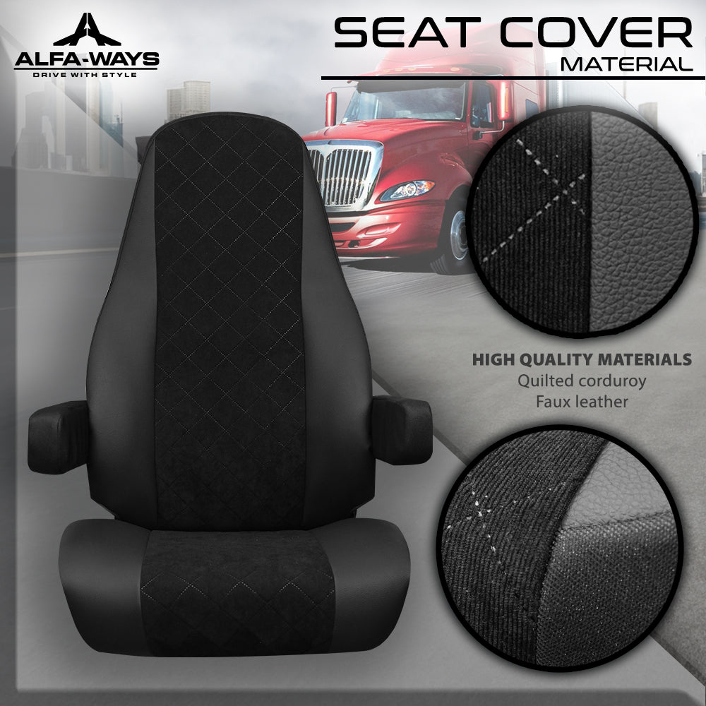 description of material of seat covers