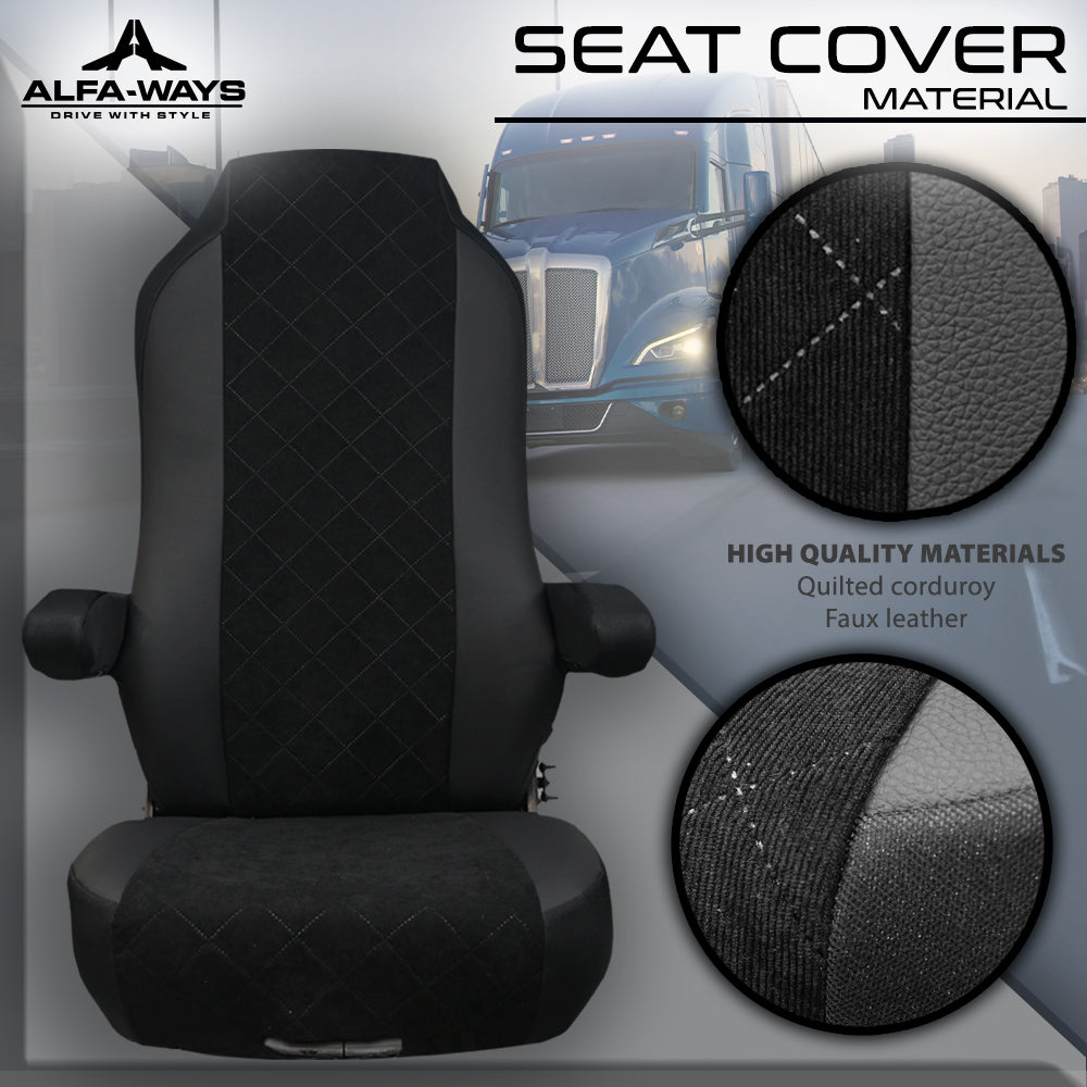 high quality materials in seat covers